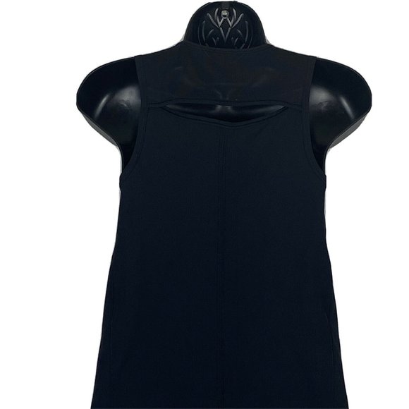 Lululemon Sculpt Cutout Tank Black Top Mesh 4/6 - Picture 8 of 9